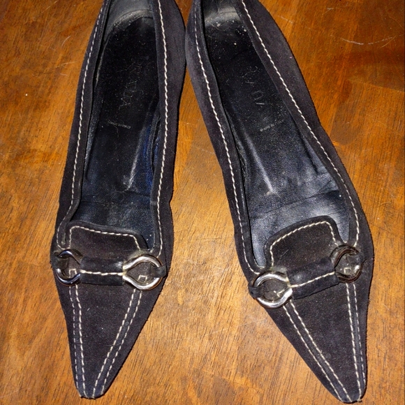 Vintage Prada Suede Flats - Picture 2 of 5